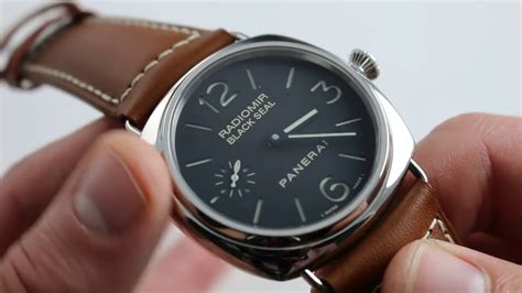 WATCH REVIEW Panerai Radiomir Black Seal PAM 183.